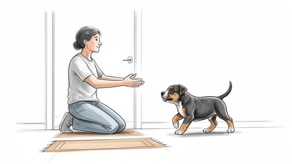 american staff chiot