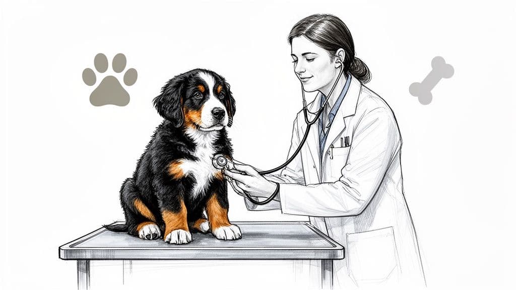 bouvier bernois chiot