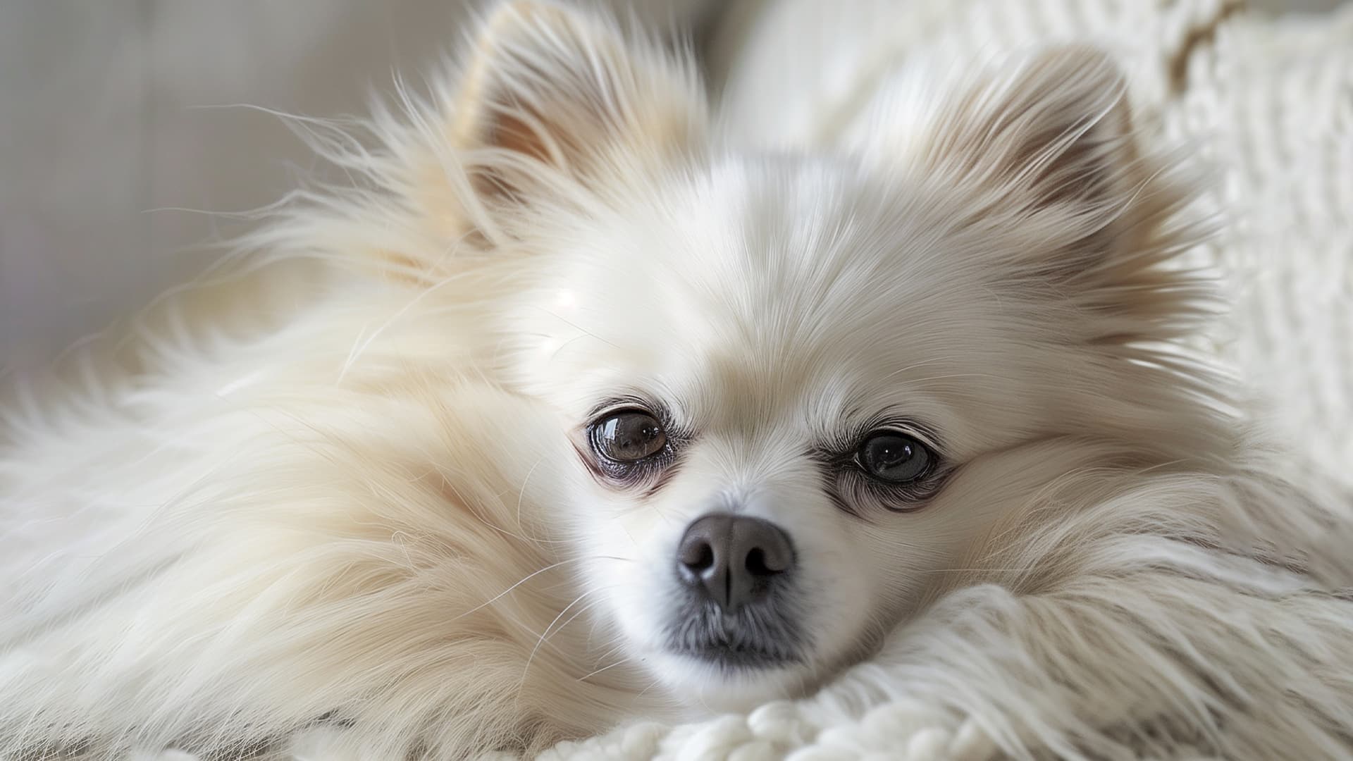 chiwawa poil long blanc