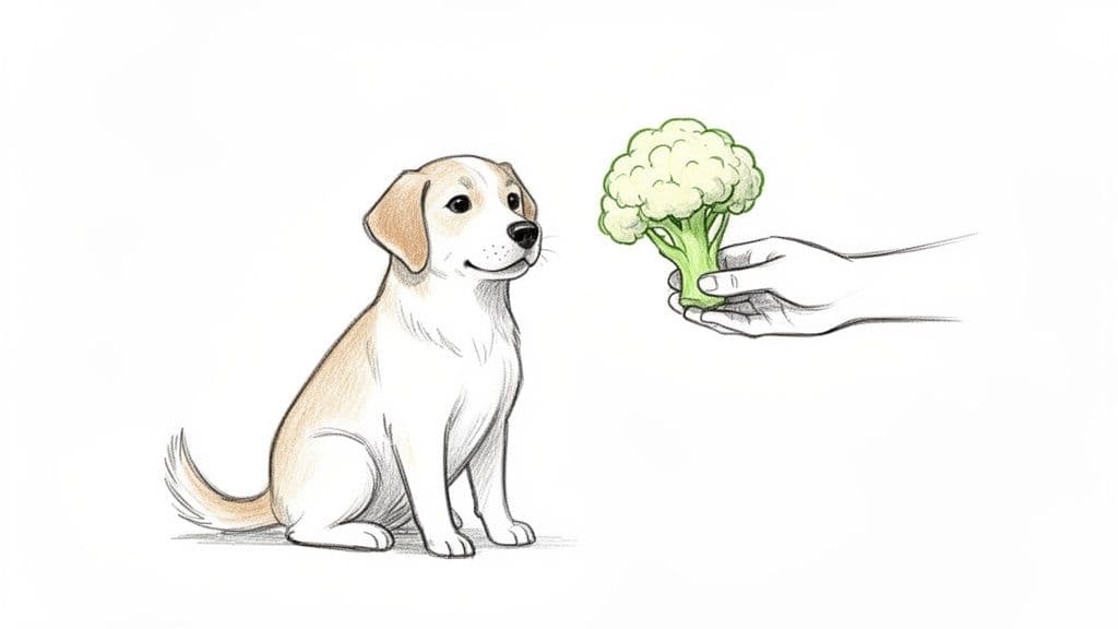 chou-fleur pour chien