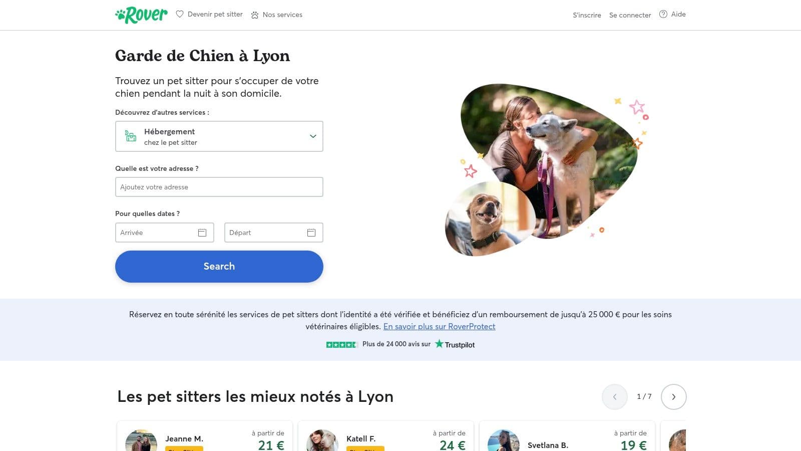 pension pour chiens lyon