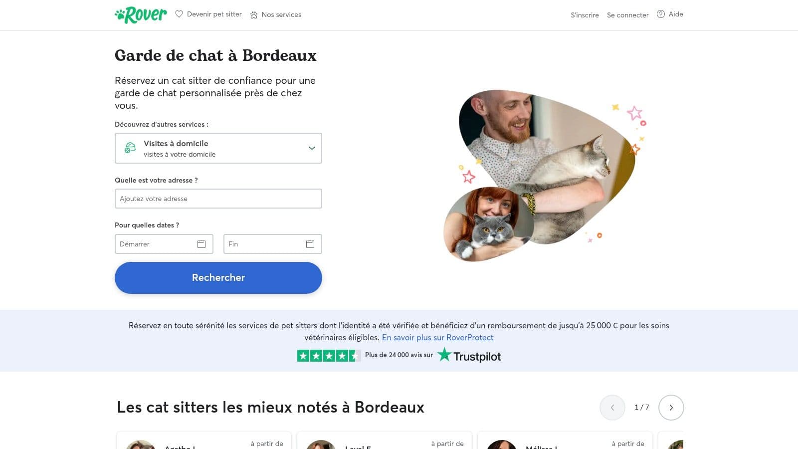 garde chats bordeaux