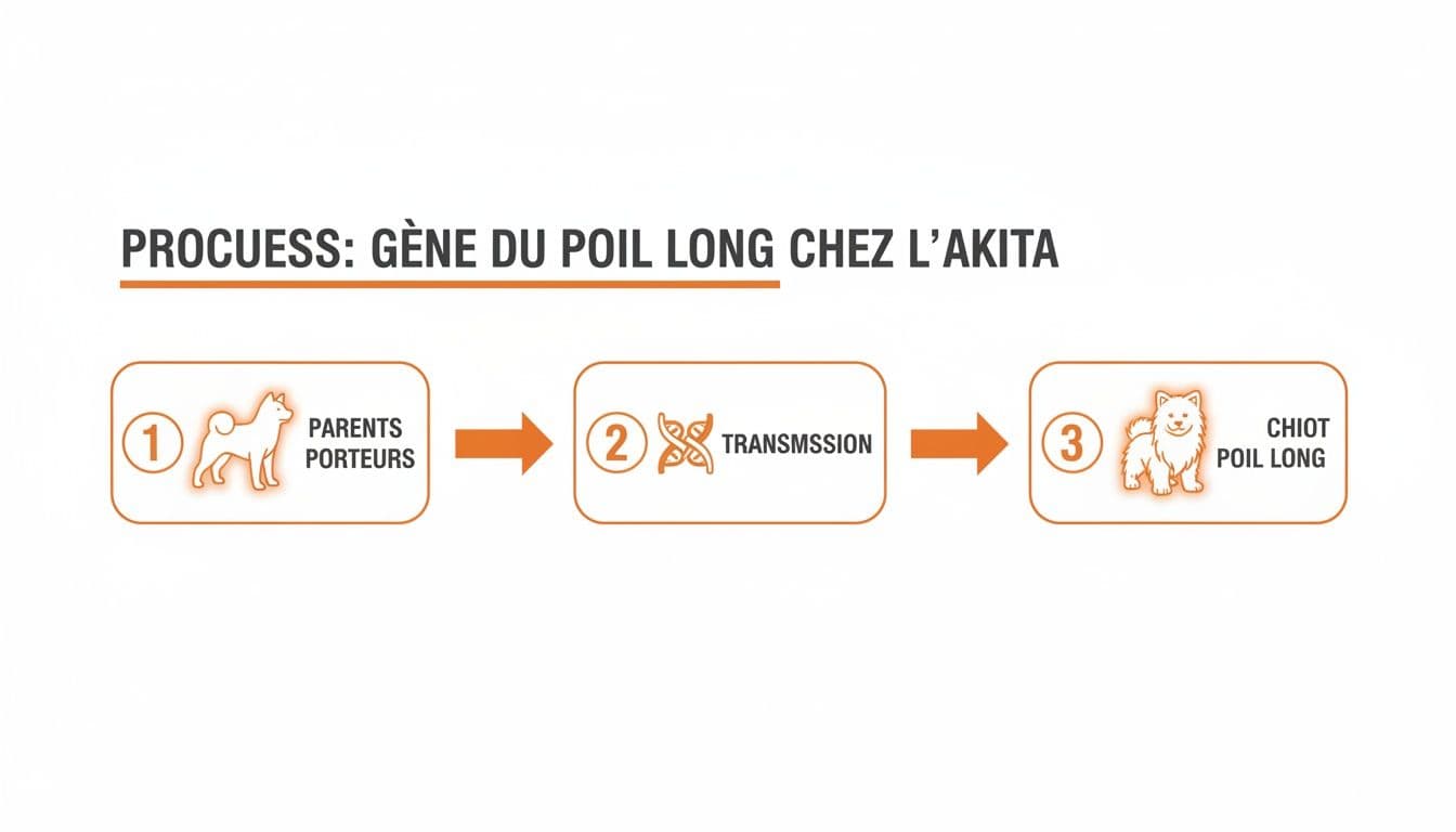 akita inu poil long