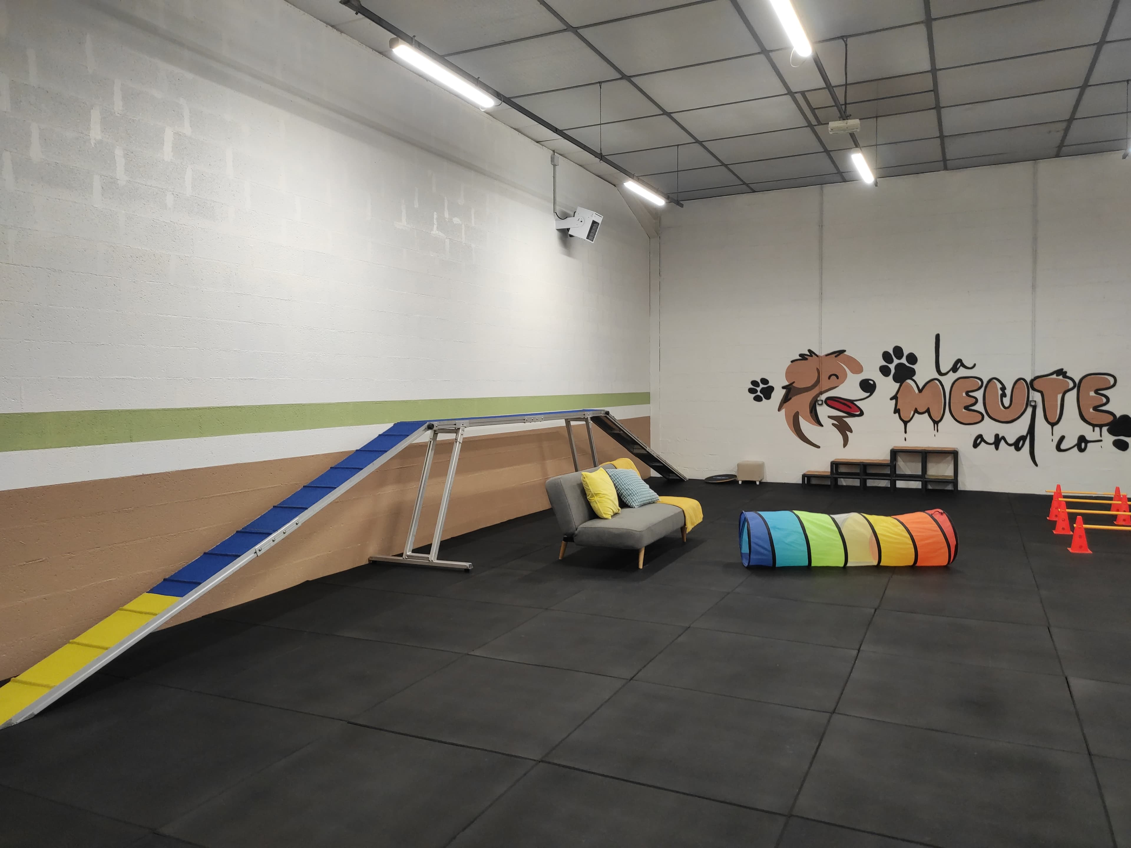 Bannière de LA MEUTE AND CO - PARC CANIN D'INTÉRIEUR ET GARDERIE DE JOUR