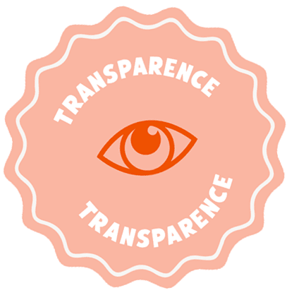 Badge transparence
