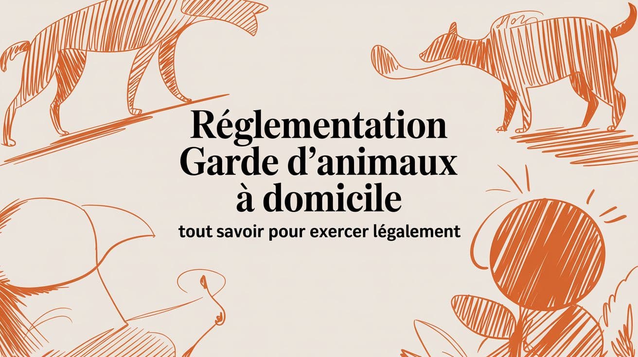 réglementation garde d'animaux à domicile