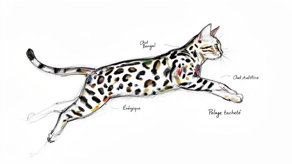 race des chats bengal