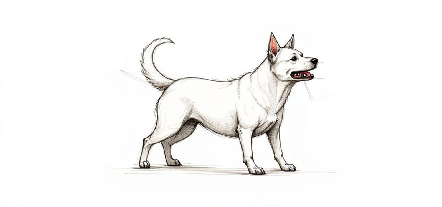 chien anxieux posture