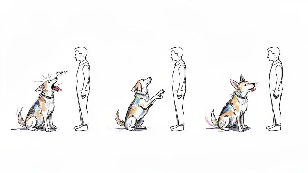 chien qui mord signaux