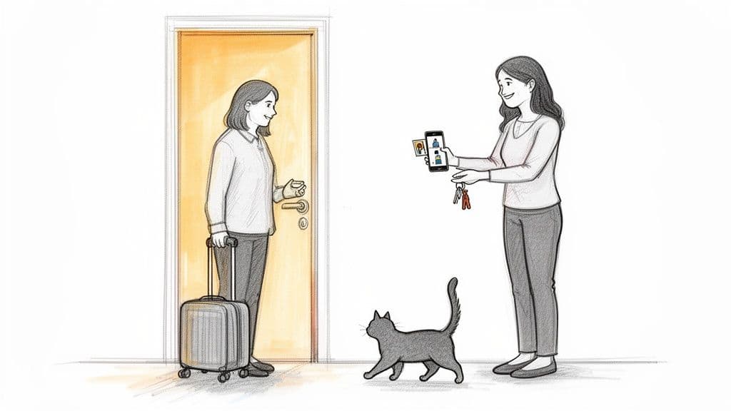 garde de chats cat sitter