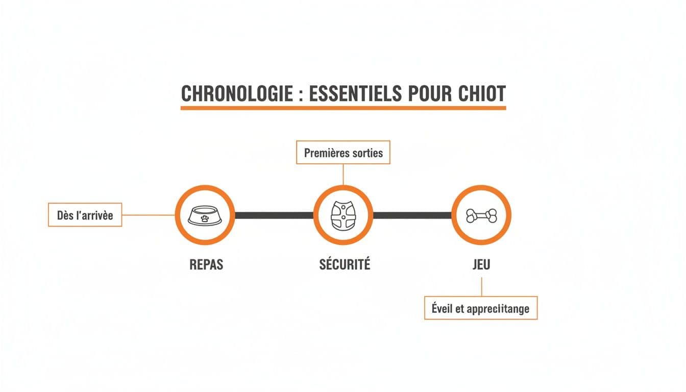 préparer l'arrivée d'un chiot