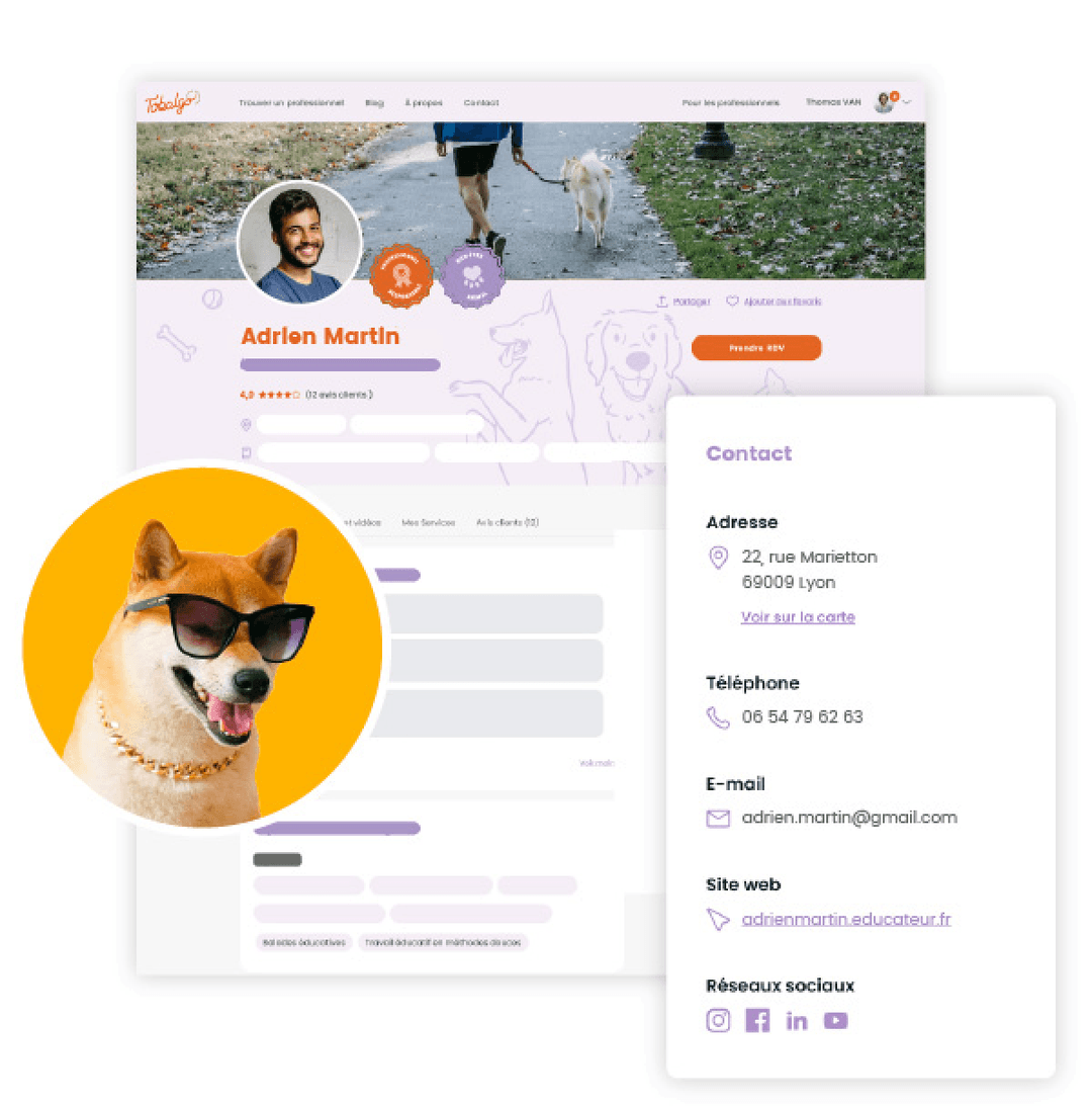 Une fiche pro qui fait le beau