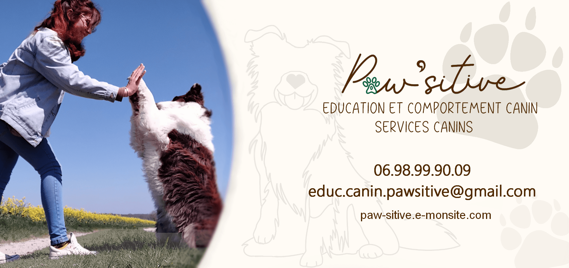 Bannière de Paw’sitive