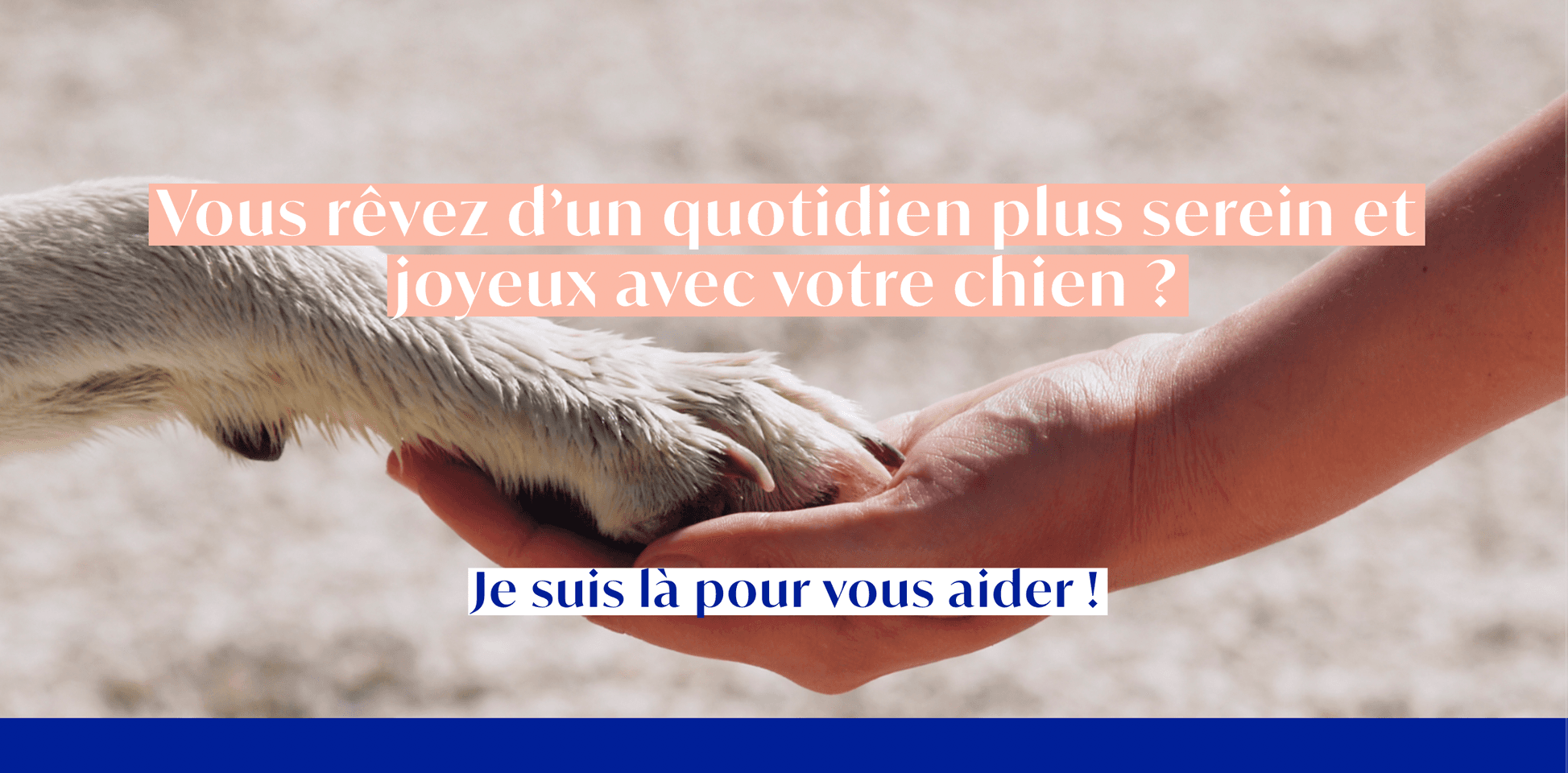 Bannière de Oriana Fontaine - Comportement canin