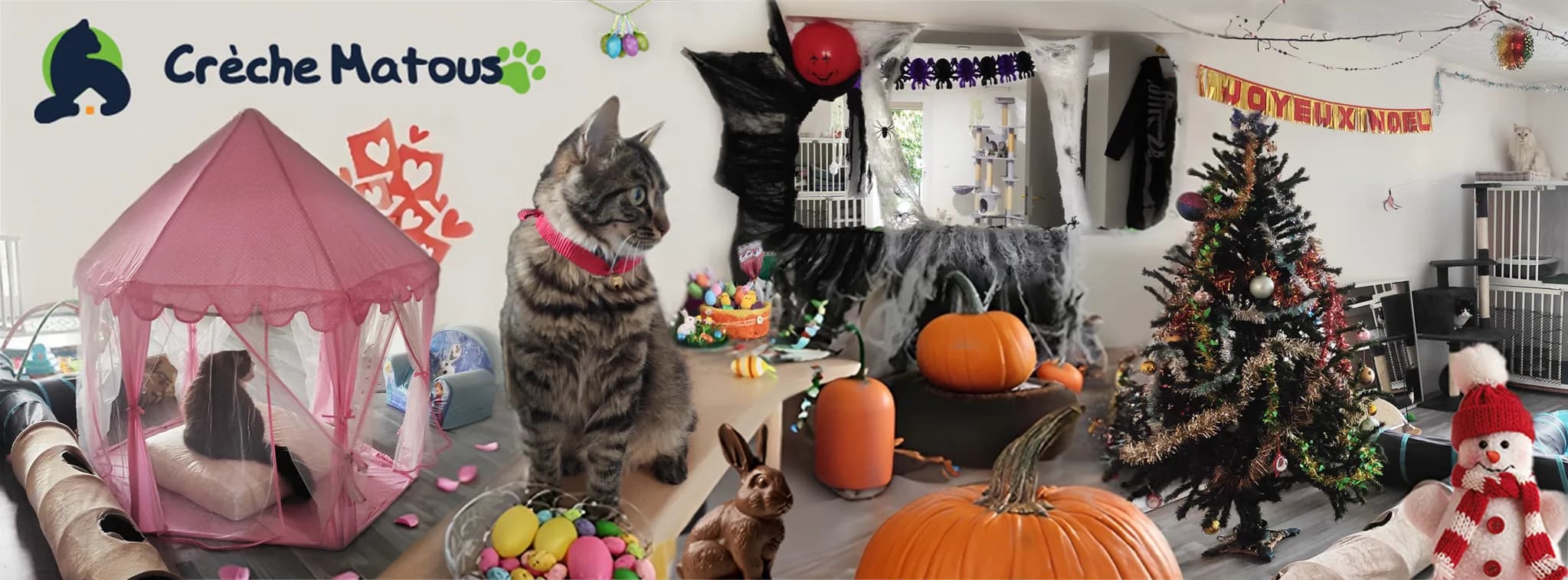 Bannière de Crèche Matous